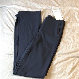 NWT Lululemon Smooth Fit Pull On High Rise Pants Navy Blue Trousers TALL